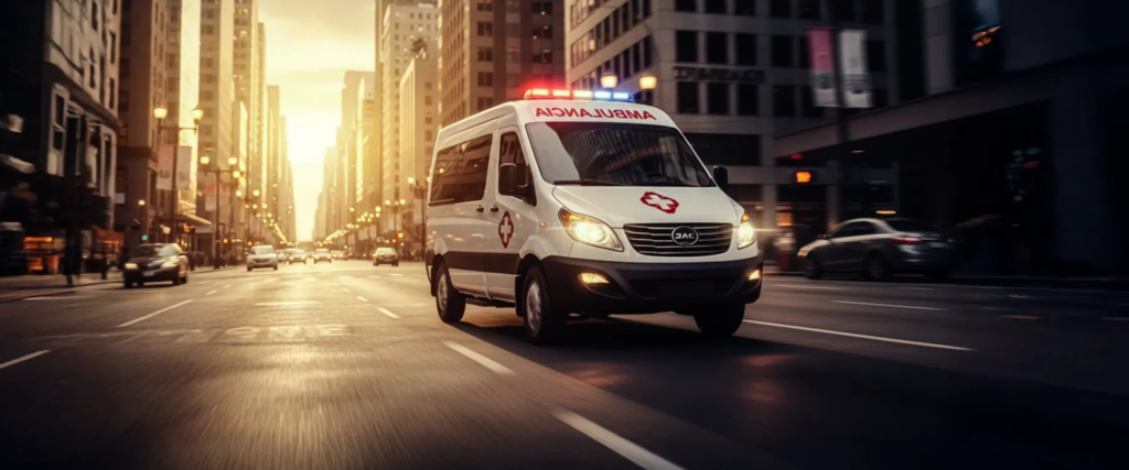 jac SUNRAY V4 AMBULANCIA