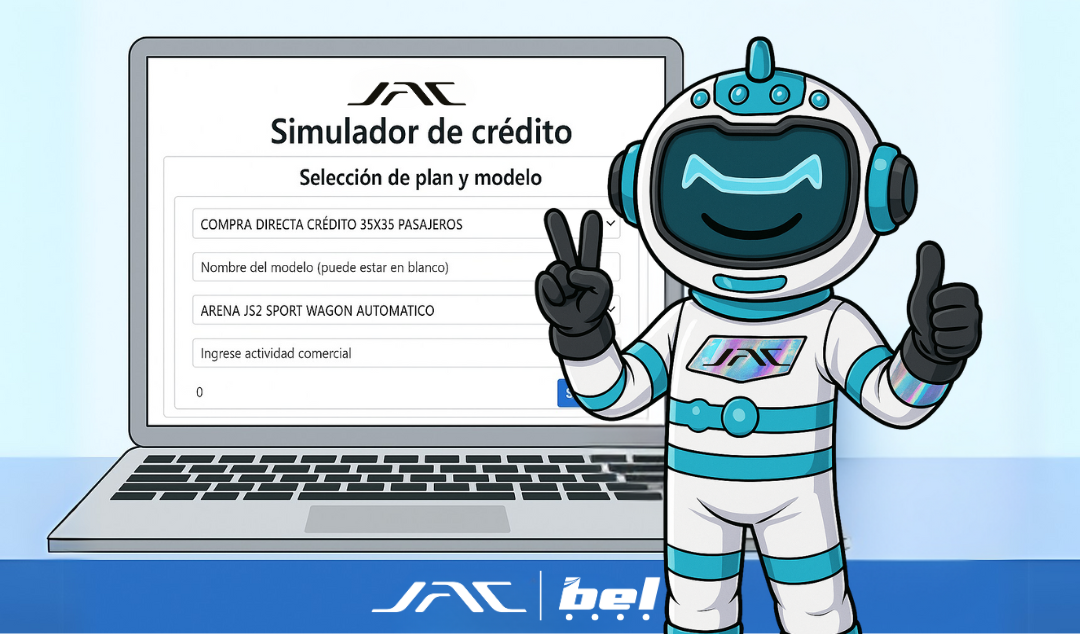 JAC Motors lanza su Simulador de Crédito