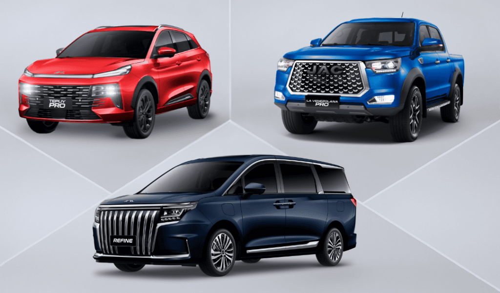 Conoce los 3 nuevos vehículos de JAC Motors Venezuela
