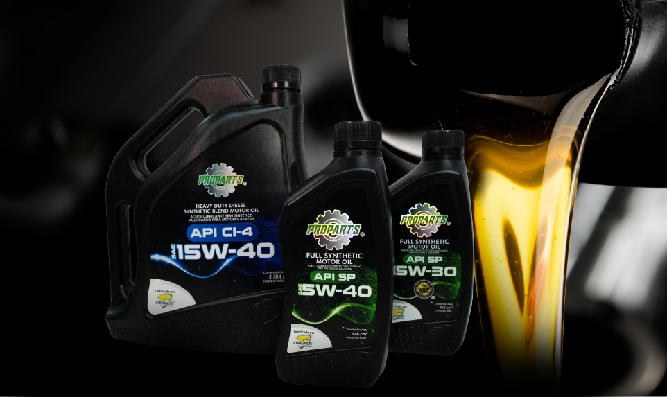 El poder del motor comienza con aceites lubricantes Proparts